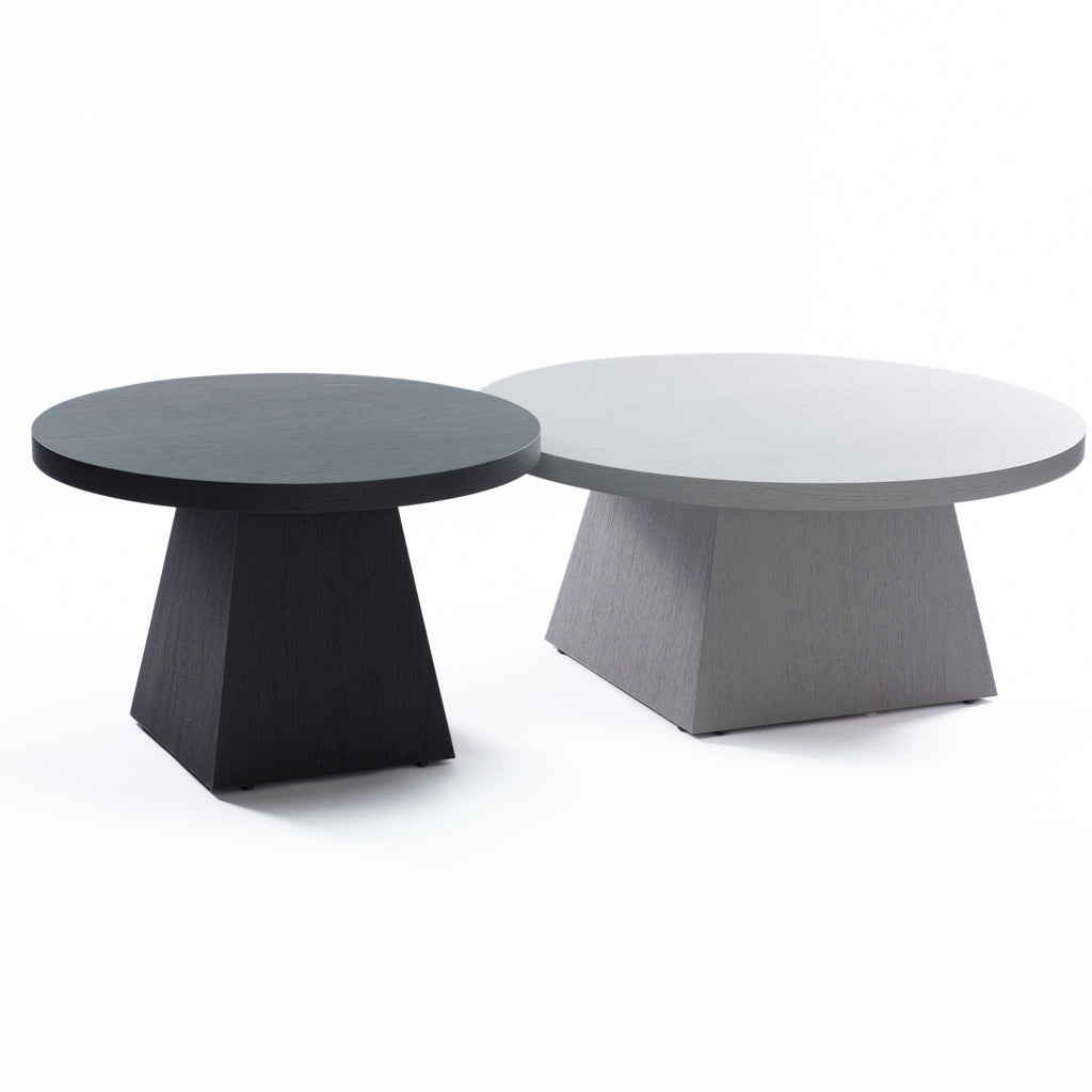 Sehpa Set Coral (2 parçalı) - Krem Meşe Kaplama