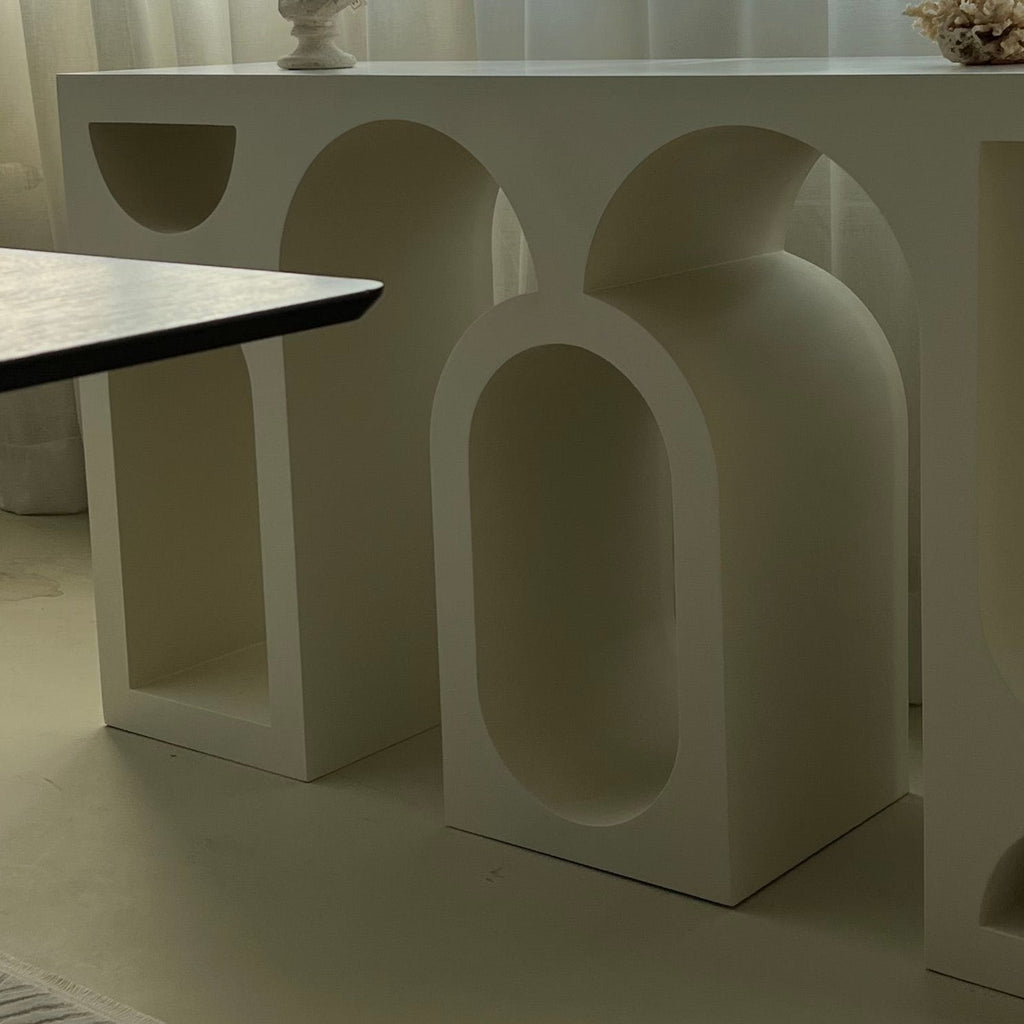 Bugatti Konsol Masası - Bej MDF
