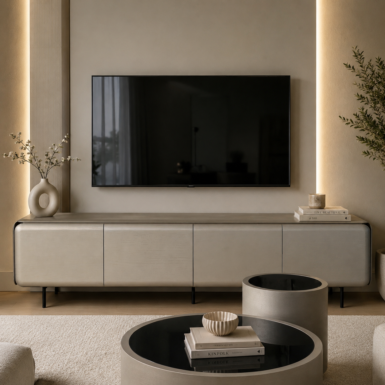 Bugatti TV Ünitesi – Platin 3 Meşe