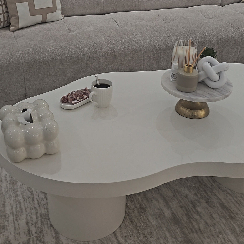 Bugatti Sehpa - off-Beyaz MDF