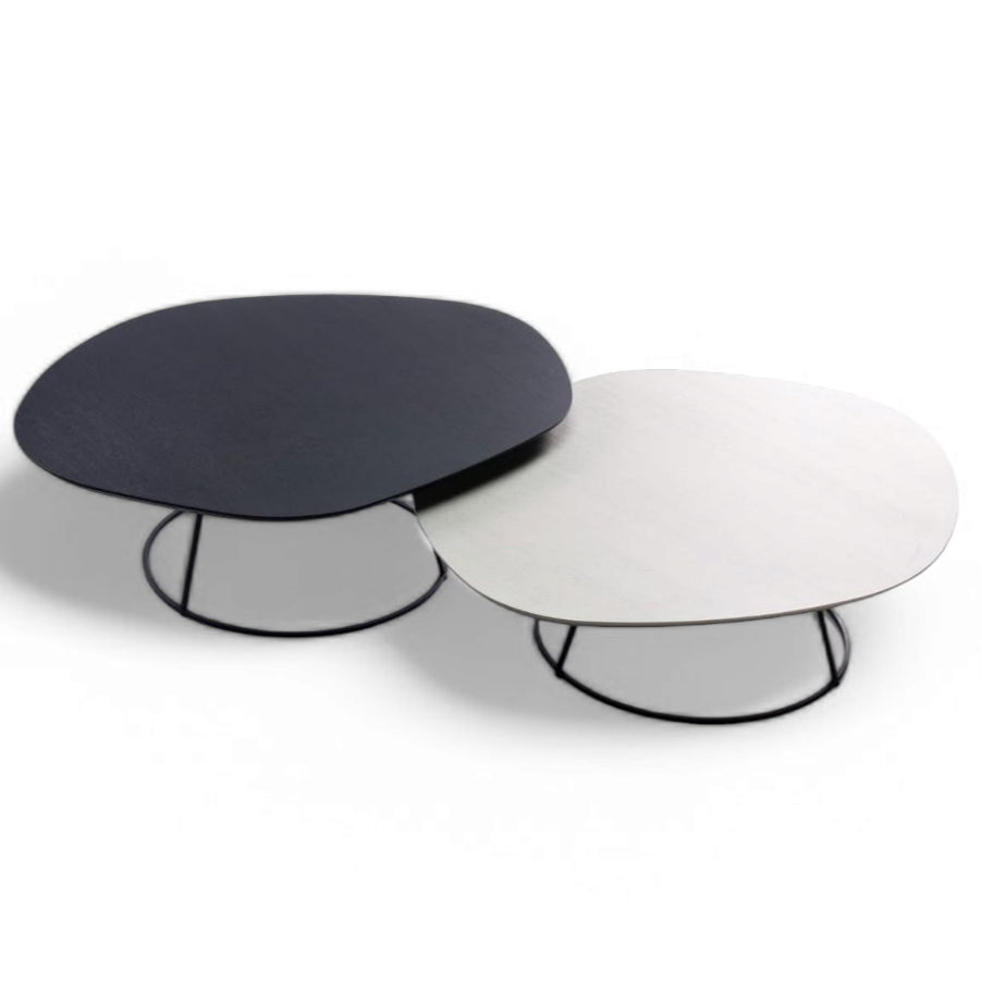 Emorphy Sehpa – İkili Set, Siyah Meşe