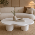 Mini Organic Sehpa – Beyaz MDF