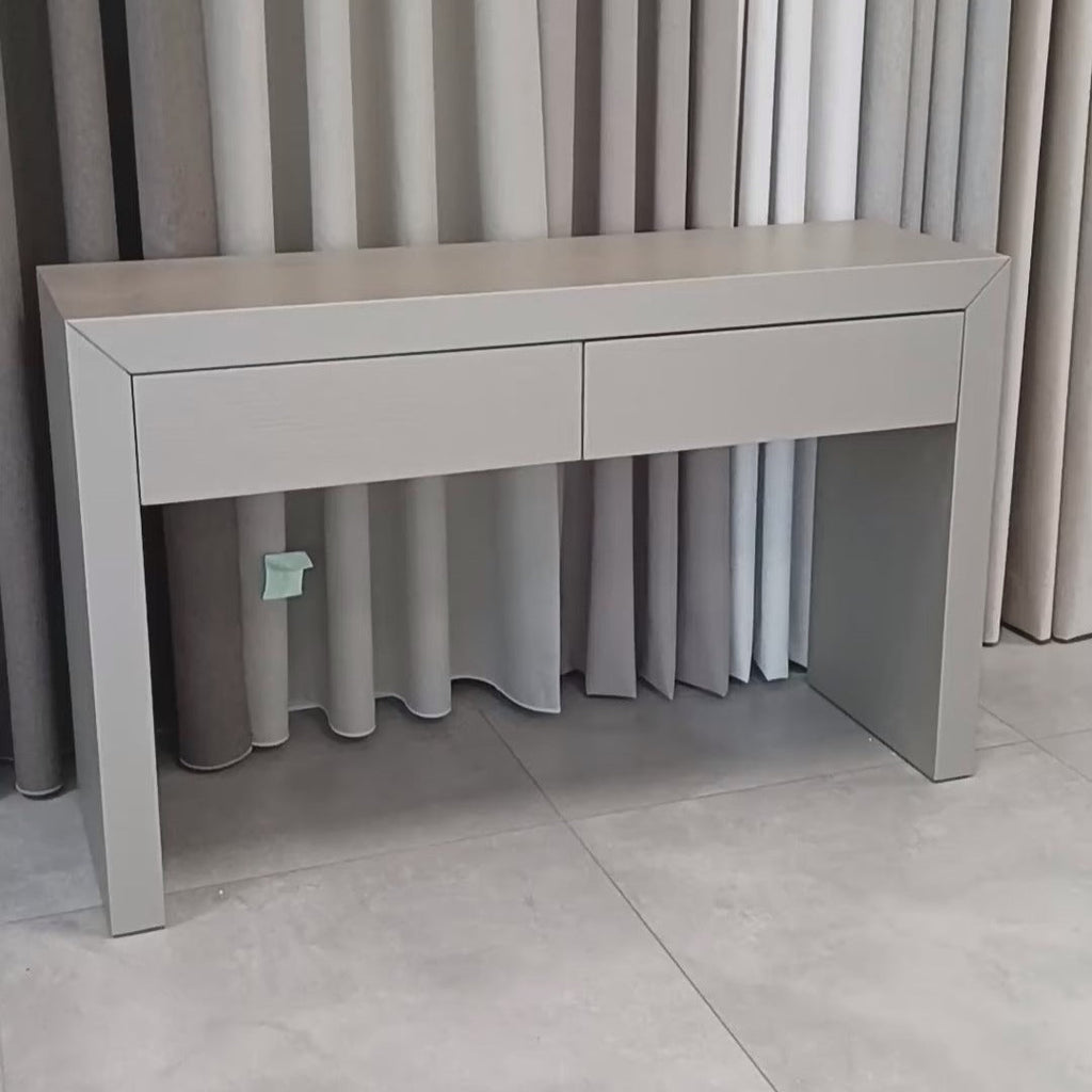 Rotterdam Konsol Masası - Platin 3 Meşe