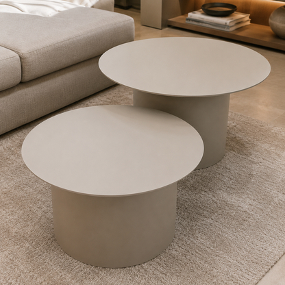 Slim Orta Sehpa Como Ayak Platin 3 MDF – genel ürün görünümü